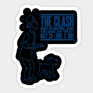 The Clash Punk Sticker